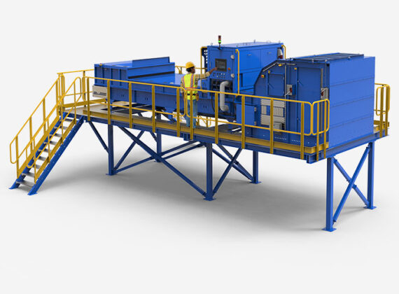 LINEV X-SORT Waste Sorting NDT System