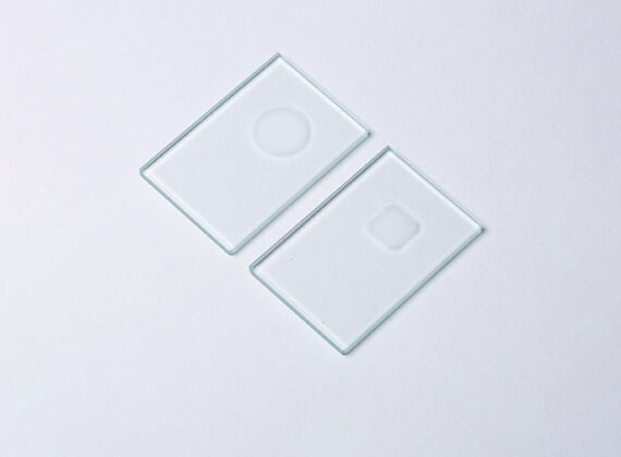 Cuvette for direct powder filling