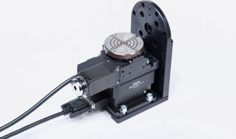 Two-axis Z-Phi sample stage