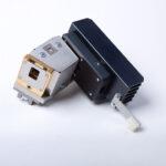 Diffracted-beam flat and curved graphite monochromators