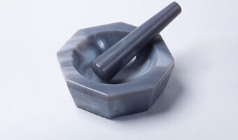Agate mortar
