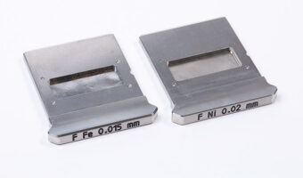 Filter for diffracted beam (K&beta; filter)