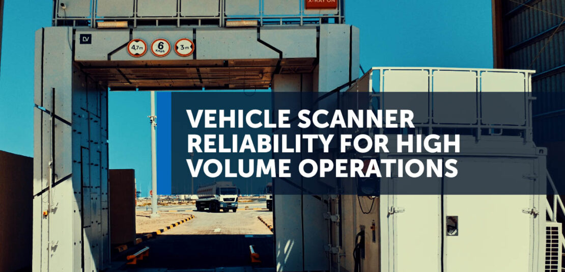 Vehicle scanner reliability for high volume operations